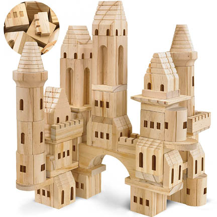 FAO Schwarz Medieval Castle Building Blocks