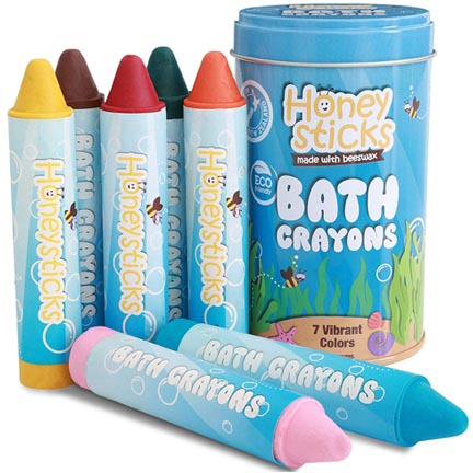 Honeysticks Beeswax Bath Crayons for Toddlers