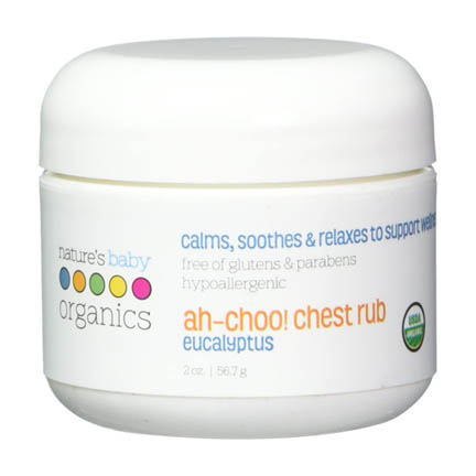 Nature's Baby Organics Ah-Choo! Chest Rub for Babies