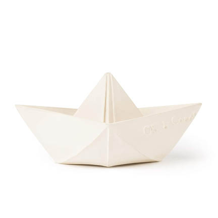 Oli & Carol BPA-Free Origami Boat Bath Toy