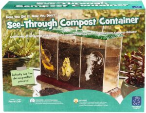 Learning Insights Tabletop Kitchen Compost Container for Kids