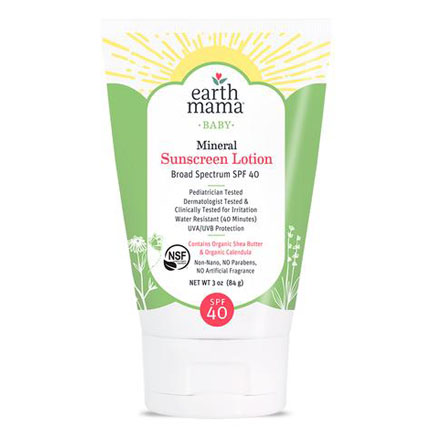 Earth Mama Organics Alcohol-Free Mineral Sunscreen