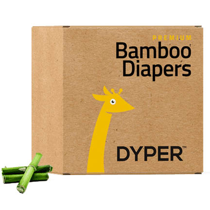 Premium Bamboo Diapers by Dyper