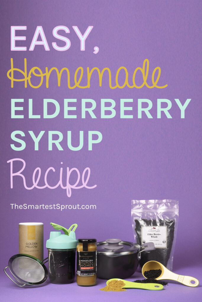 Organic Elderberry Syrup Recipe