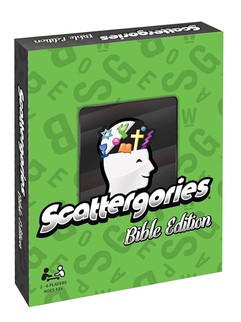 Scattergories Bible Edition Christian word game box