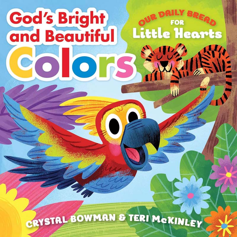 God’s Bright and Beautiful Colors Christian board book teaching toddlers colors through God’s creation