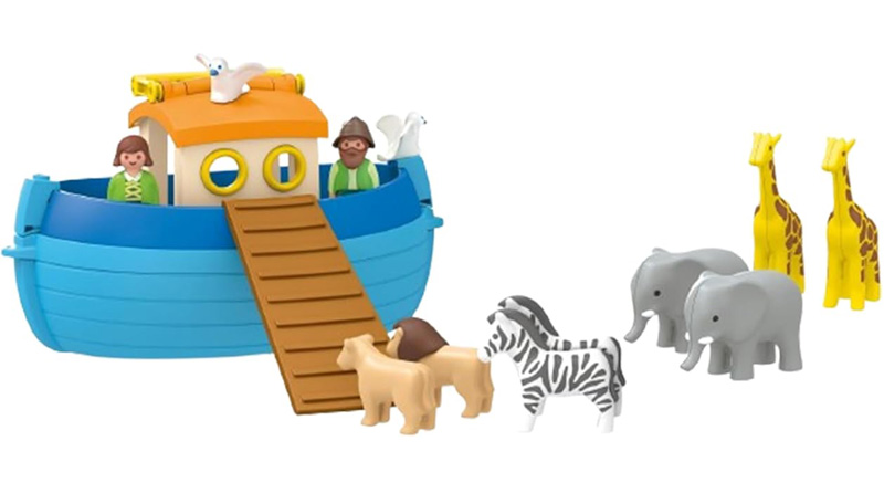 Playmobil Junior Take Along Noah’s Ark toddler playset with animals
