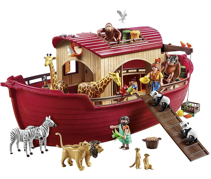 Playmobil Noah’s Ark large floating playset with animals and figures