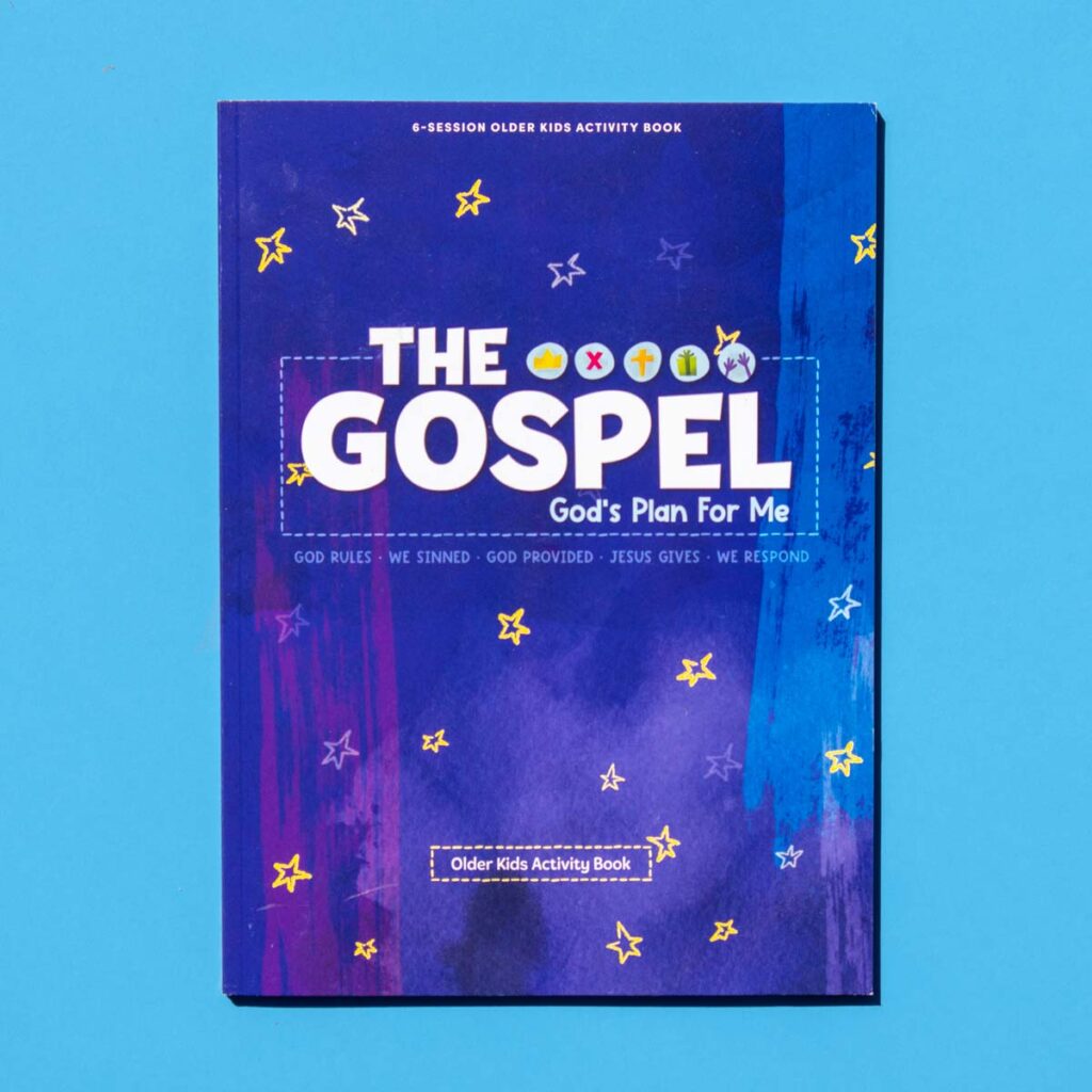 Interior pages from a Christian activity book for kids showing puzzles, coloring pages, and learning activities that connect science and faith in a workbook-style format.